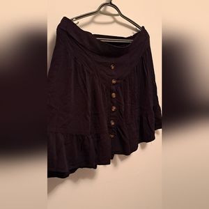 Torrid 00 black skirt